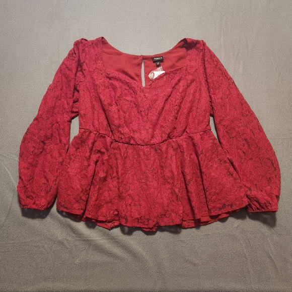 torrid Tops - Torrid Size 14-16 Red